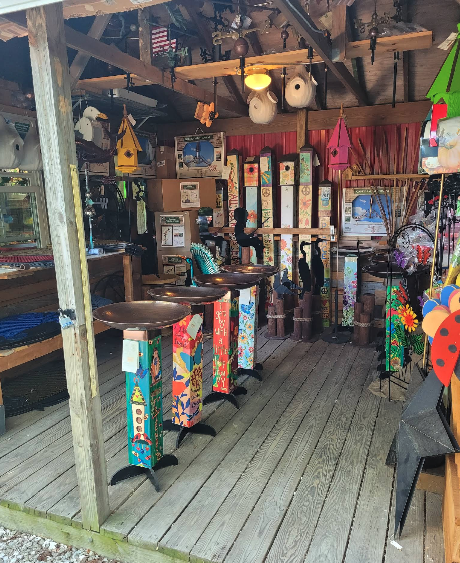 Birdbath Workshop Shed