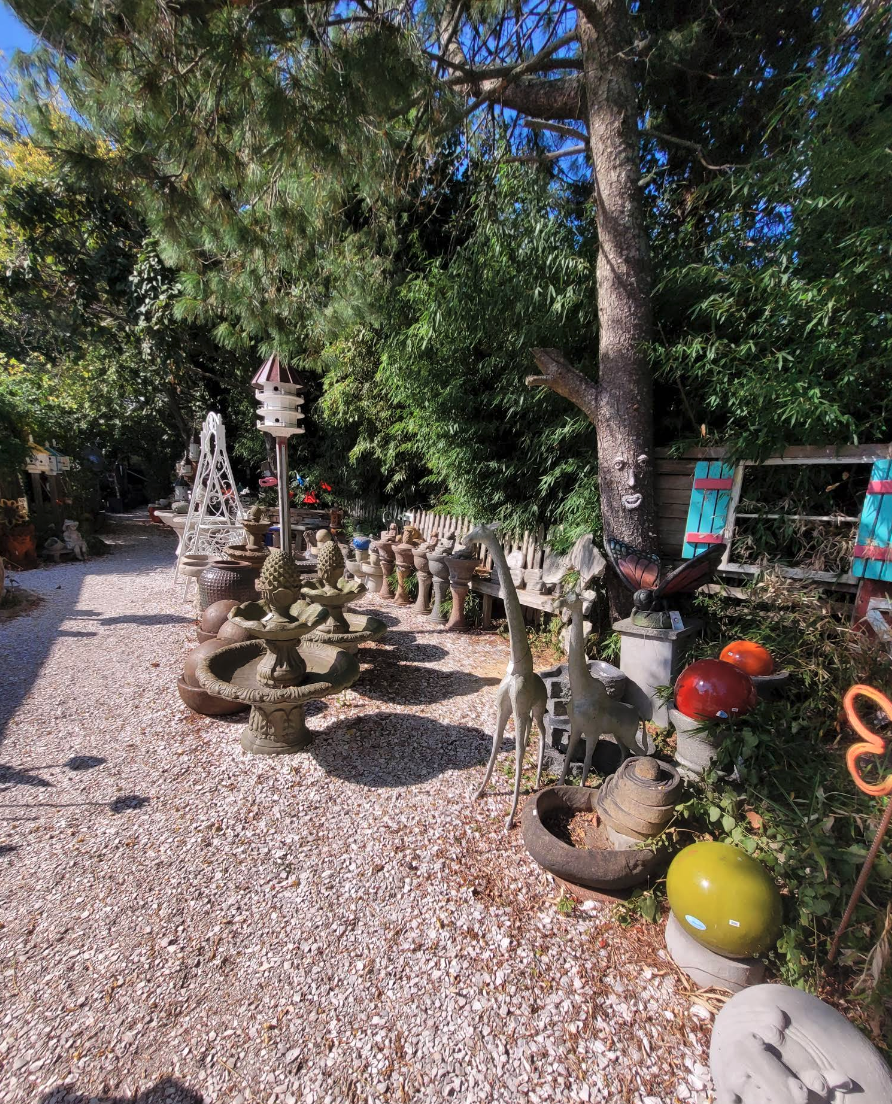Garden Statuary Path